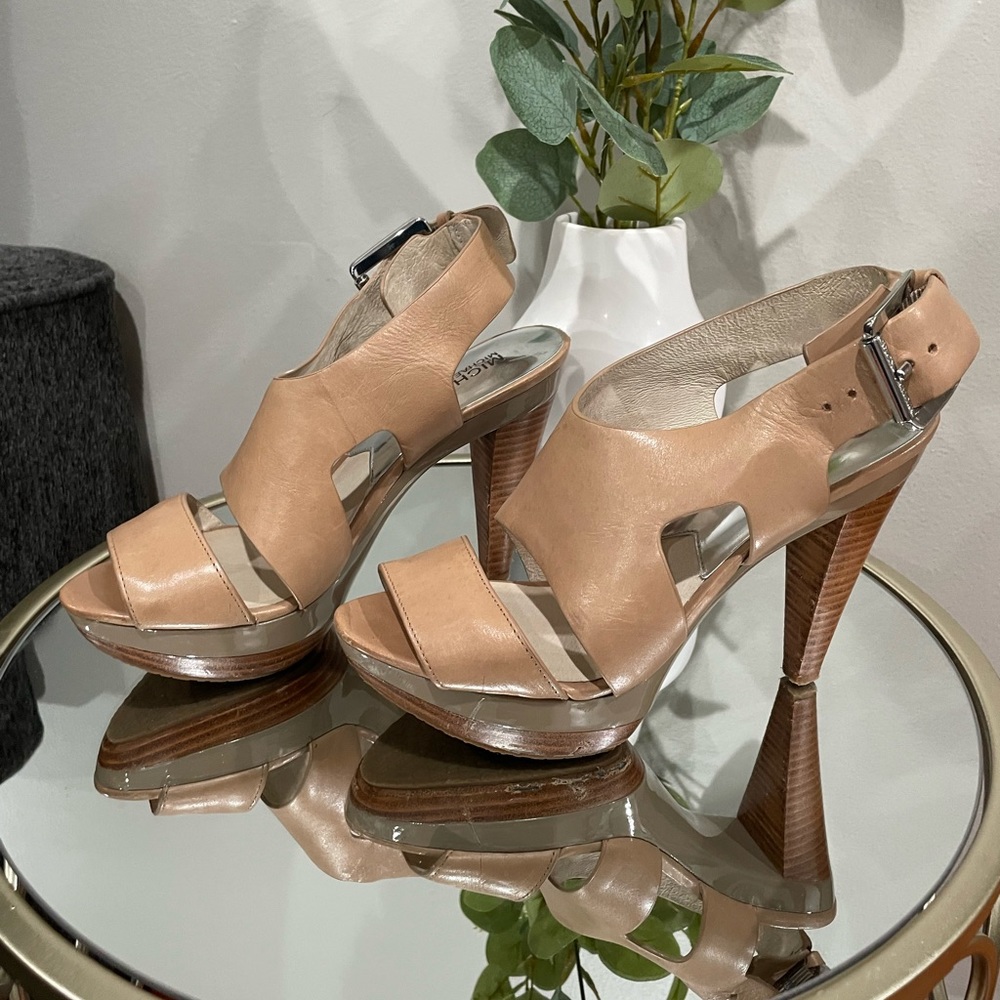 MICHAEL Michael Kors Tan Heels
